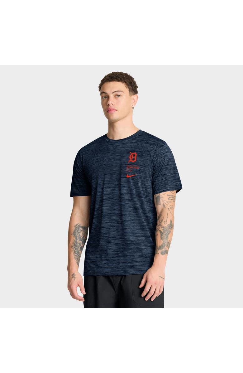 Nike Men's Nike Navy Detroit Tigers Velocity Dri-FIT T-Shirt, Main, color, Navy