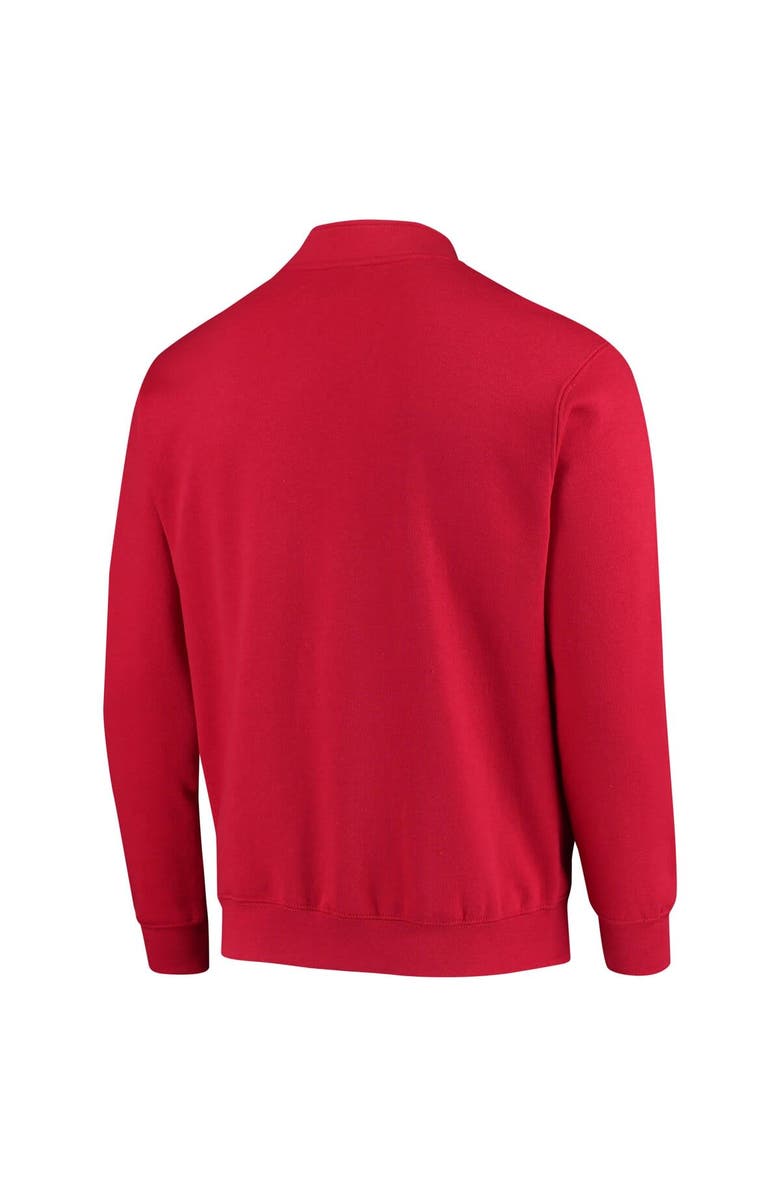 COLOSSEUM Men's Colosseum Scarlet Rutgers Scarlet Knights Tortugas Logo Quarter-Zip Jacket, Alternate, color, Scarlet