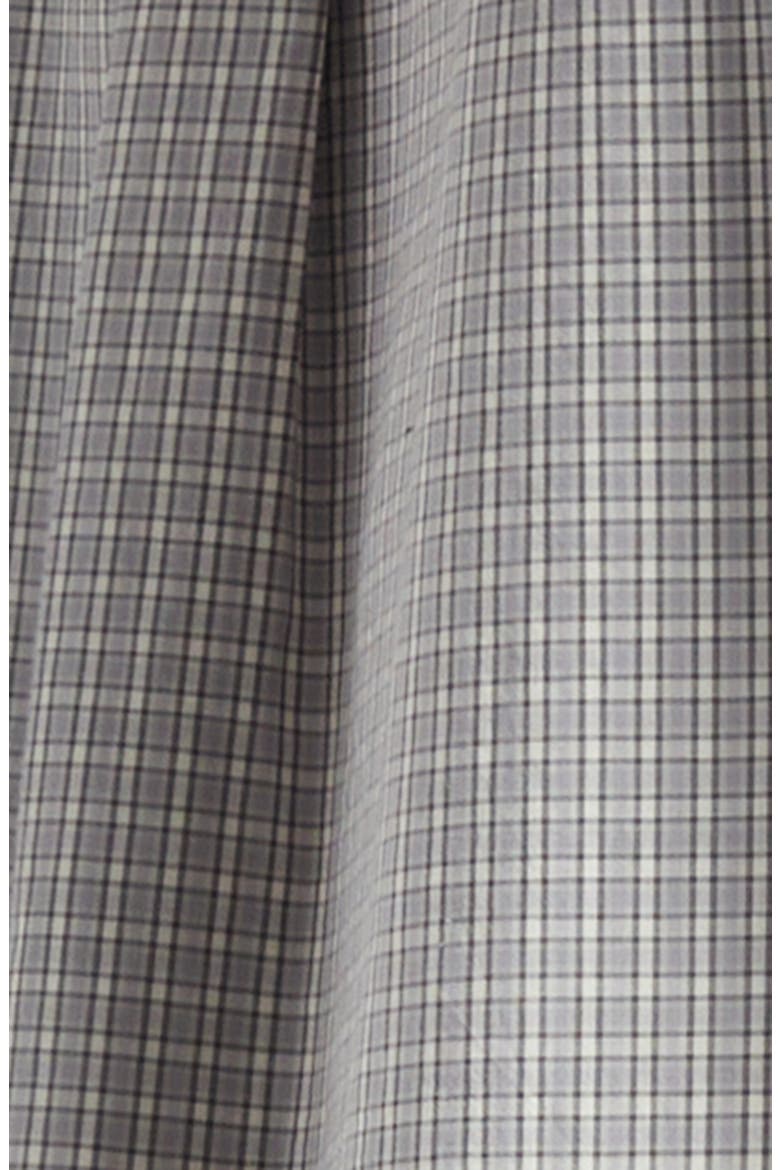 Painters Short Sleeve Organic Cotton Button-Up Shirt, Alternate, color, GREY PIN CHECK