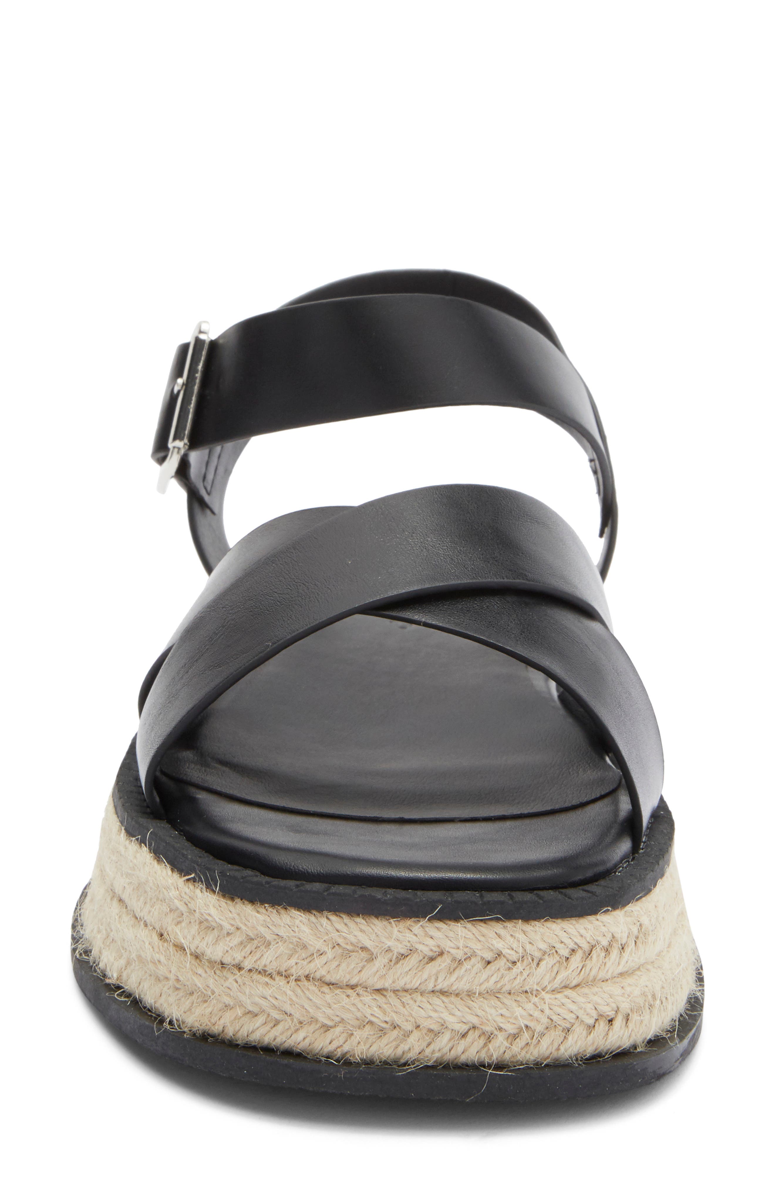 Topshop Jenna Espadrille Flatform Sandal, Alternate, color, 