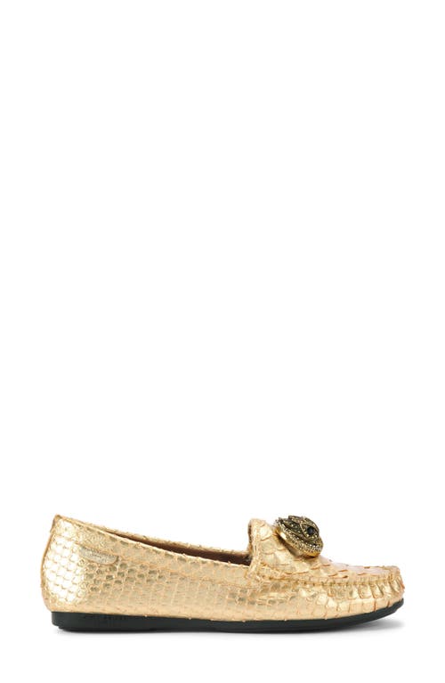 Kurt Geiger London Chelsea Croc Embossed Loafer In Animal Print