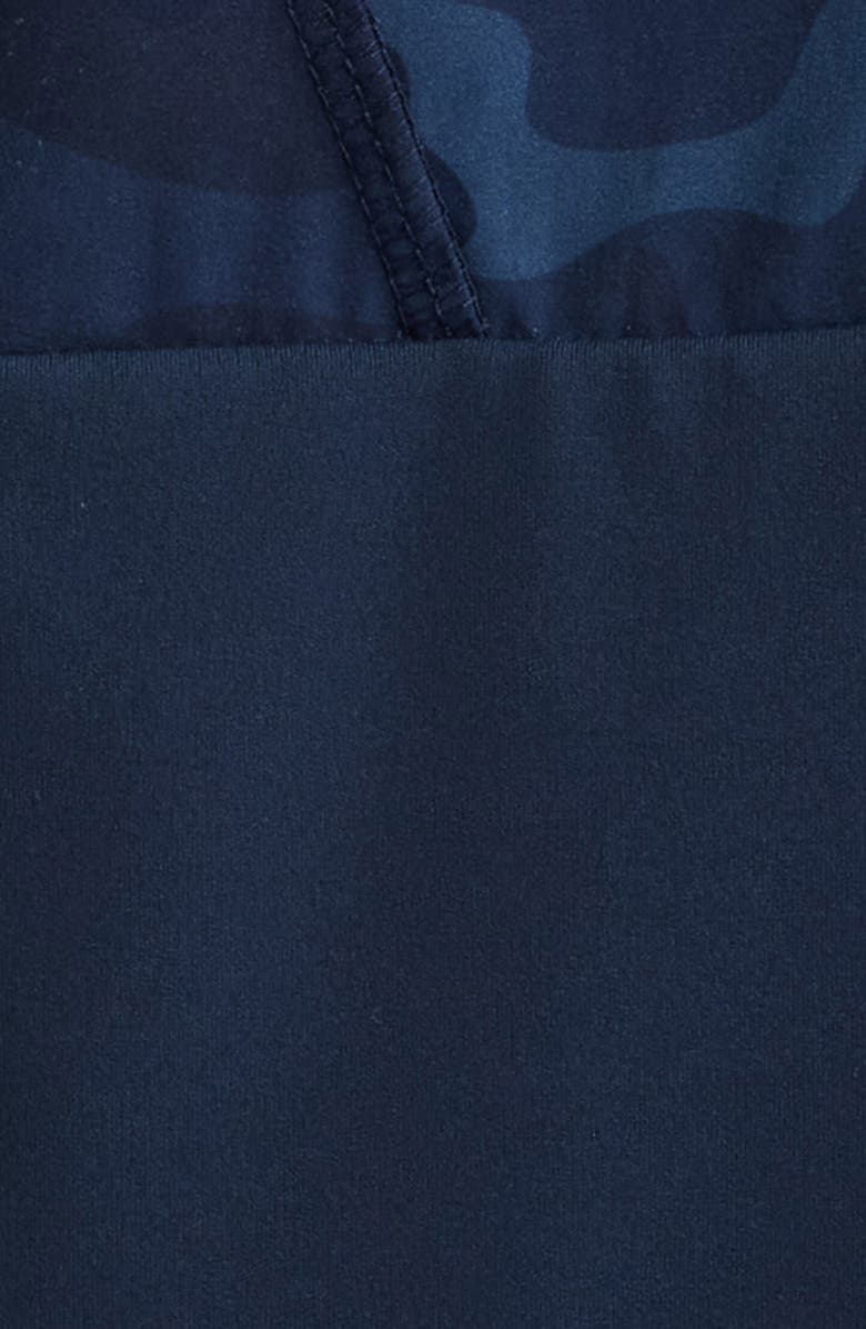 G/FORE Hybrid Quarter Zip Hoodie, Alternate, color, Twilight Camo