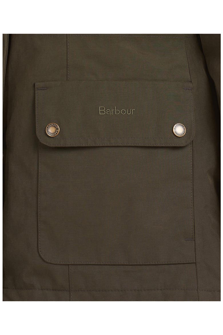 Lockwood Waterproof Hooded Jacket, Alternate, color, OLIVE/ CLASSIC
