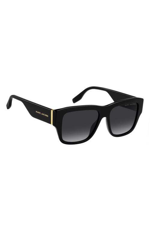 Marc Jacobs 55mm Gradient Square Sunglasses