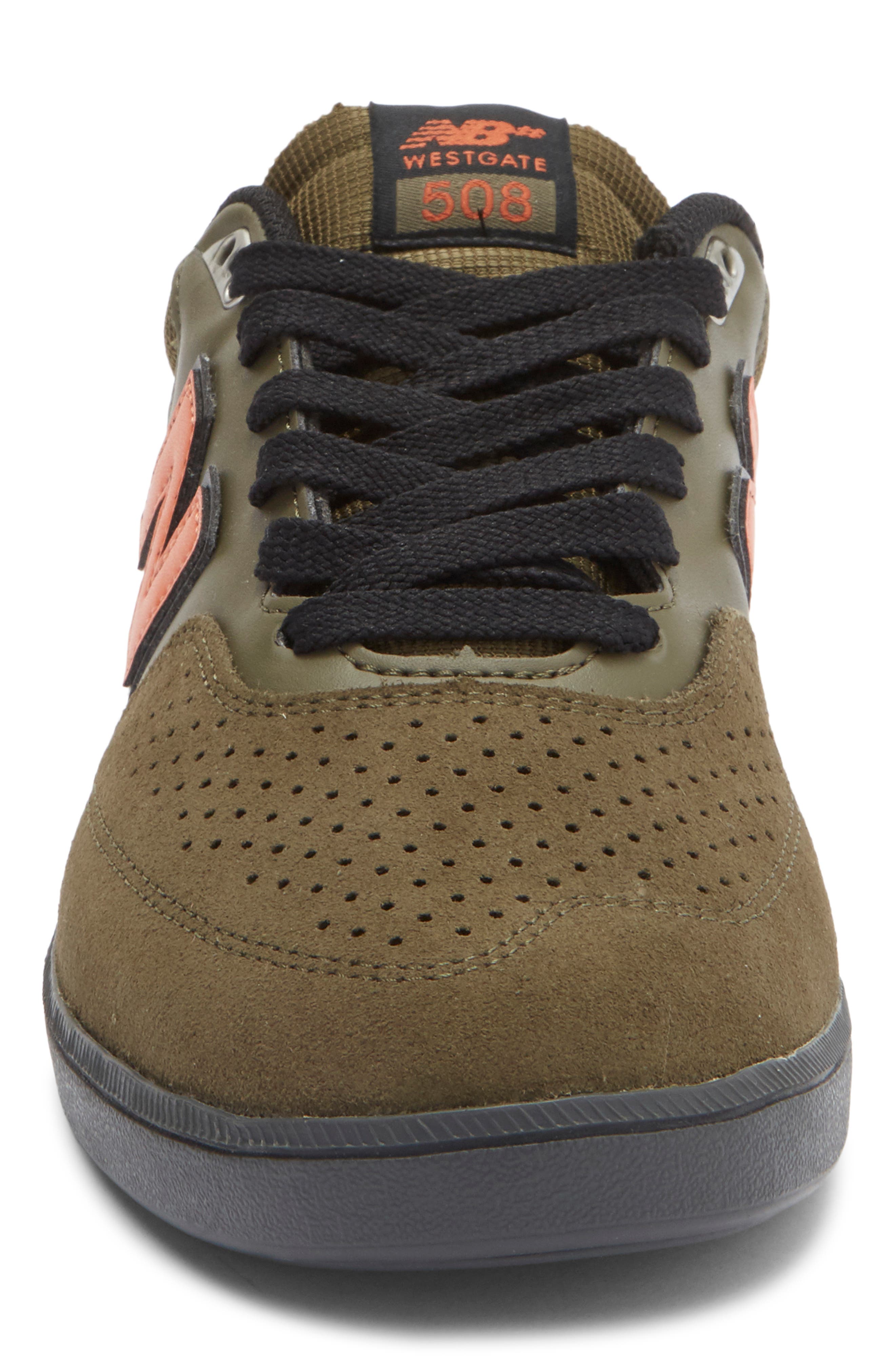 New Balance 508 Westgate Sneaker, Alternate, color, Olive/ Burnt Orange