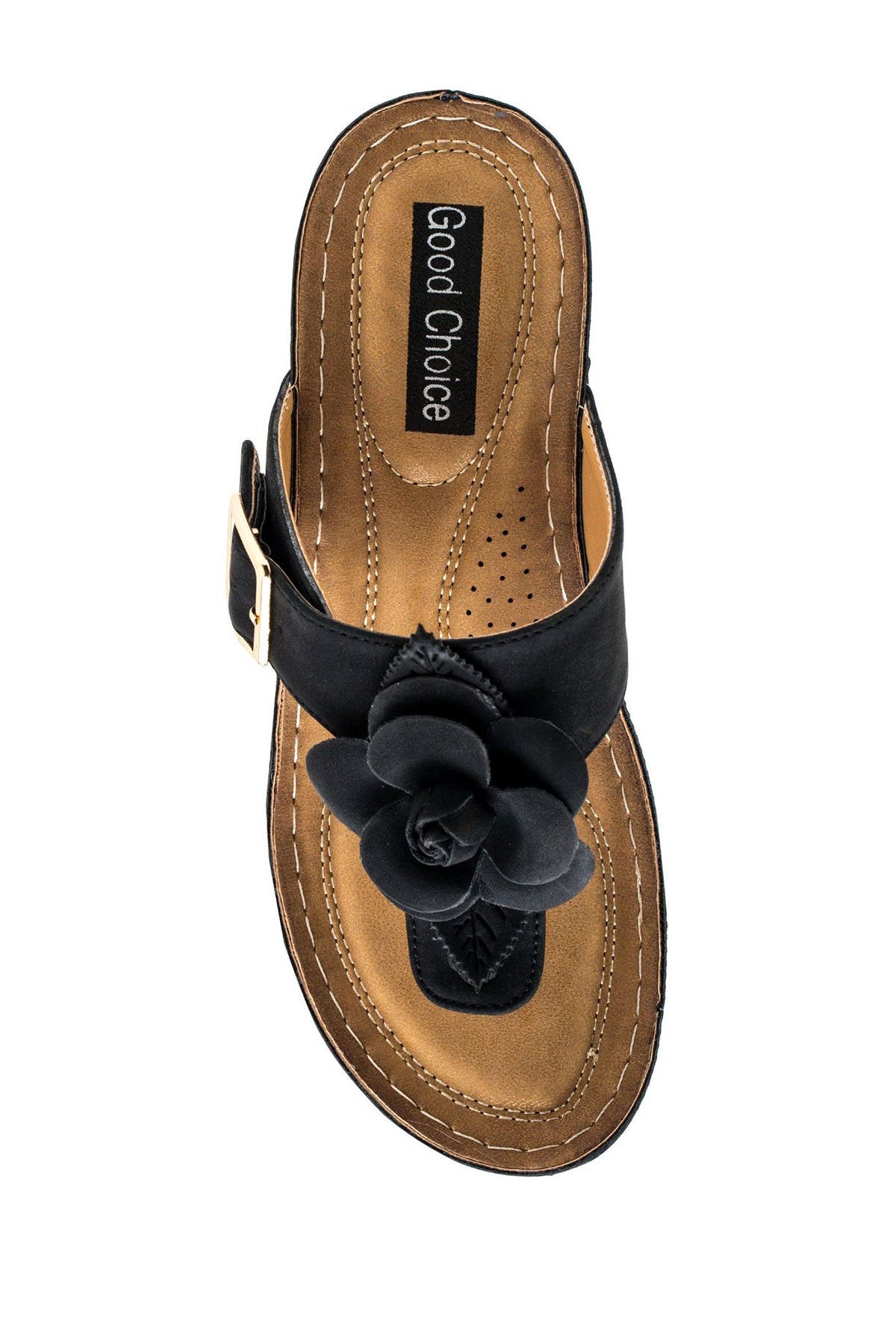 GC SHOES Flora Sandal, Alternate, color, Black