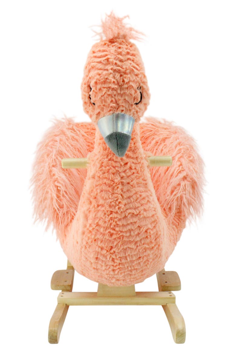 Soft Landing™ Flamingo JoyRides™ Rocker, Main, color, CORAL