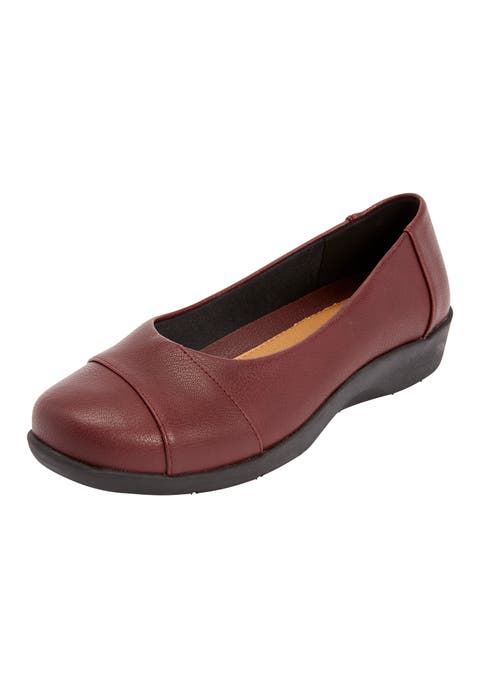 The Gab Slip On Flat (Wide Widths Available)
