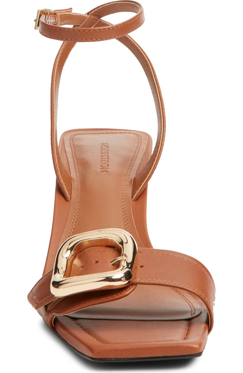 Nordstrom Simone Ankle Strap Sandal, Alternate, color, Brown Toffee