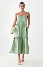 ST MRLO Phi Phi Midi Dress