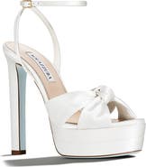 Aquazzura Cupid Bridal Ankle Strap Sandal