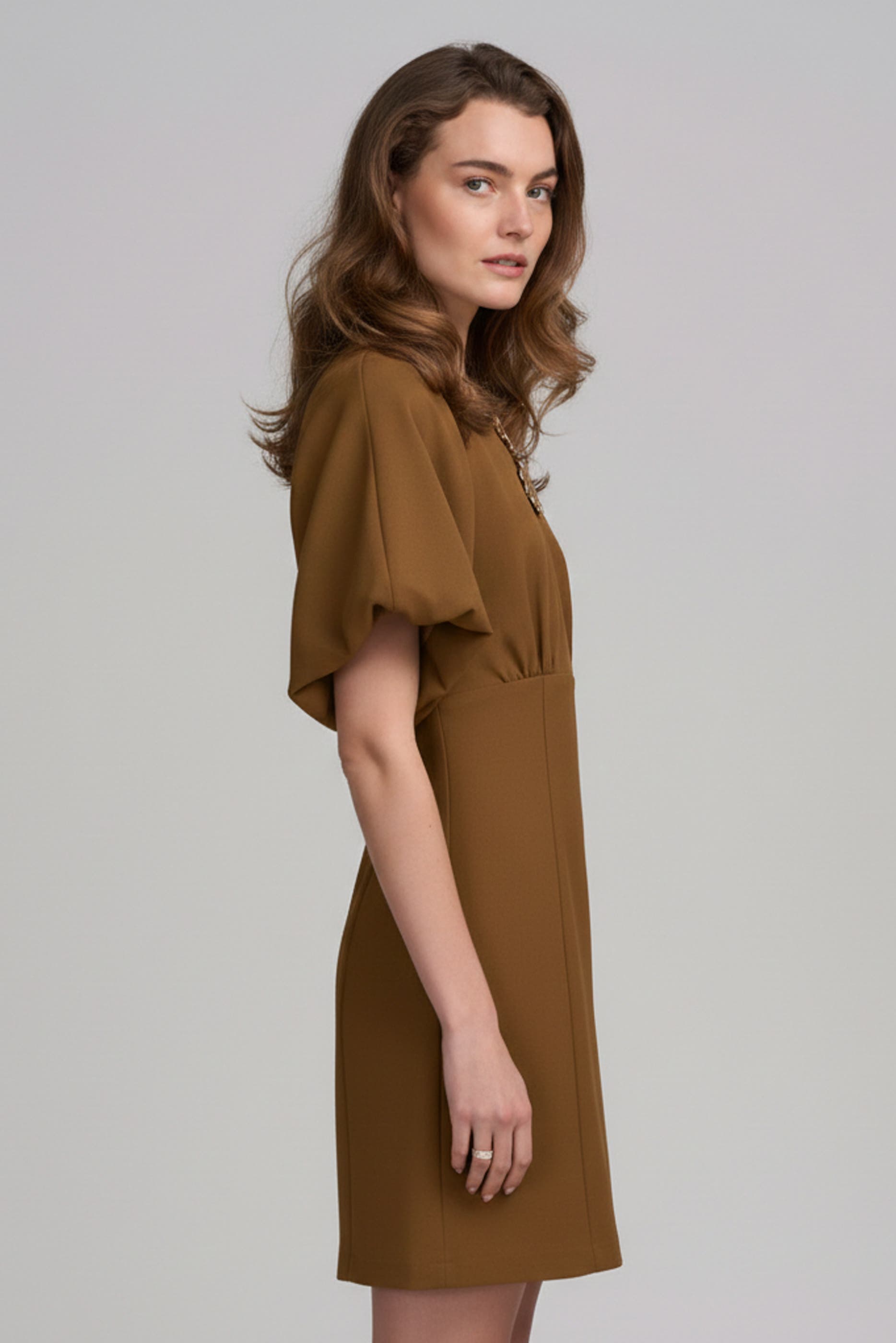 Balloon Sleeve Dress - image 4