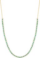 EFFY Emerald and Diamond Necklace