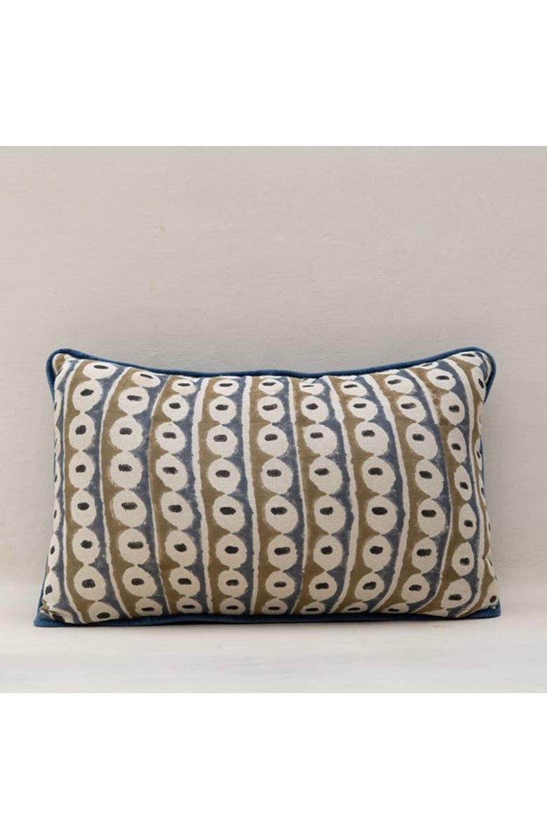 Mela Artisans Nazar Blockprint Pillow - Cover Only, Main, color, Multicolor