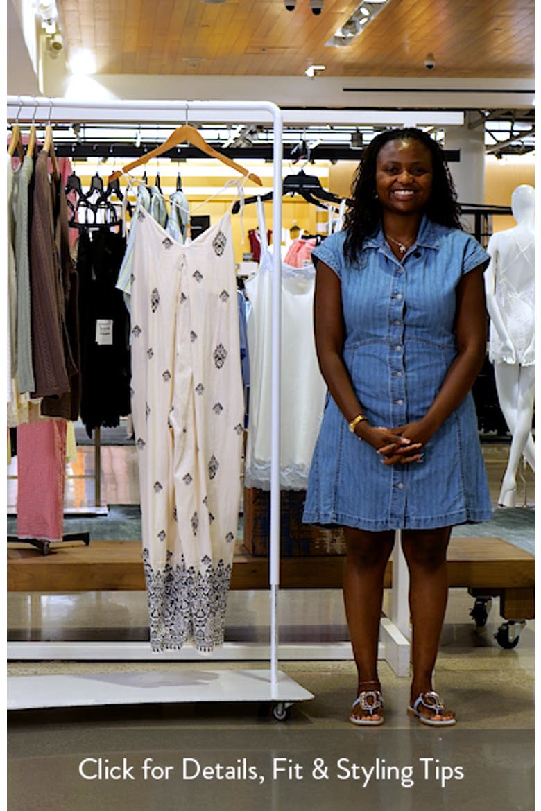 Print Cotton Jumpsuit video
