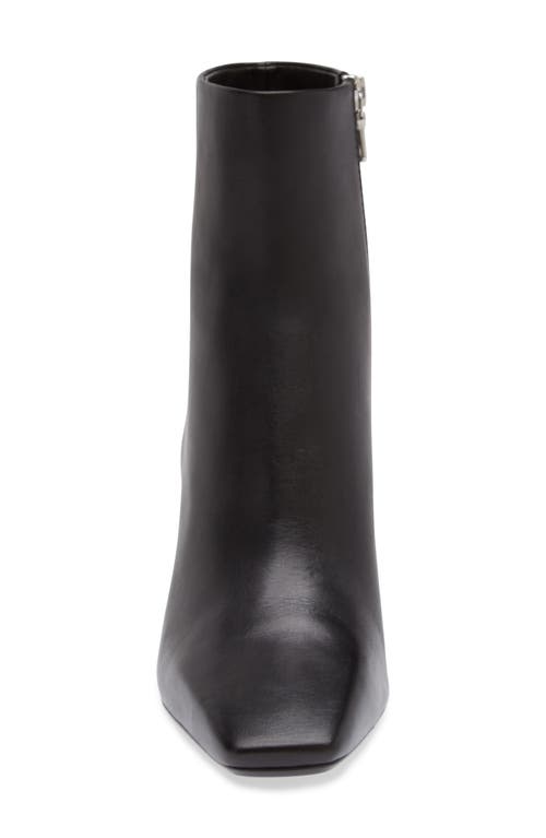 Rag & Bone Aja Leather Ankle Zip Booties In Black