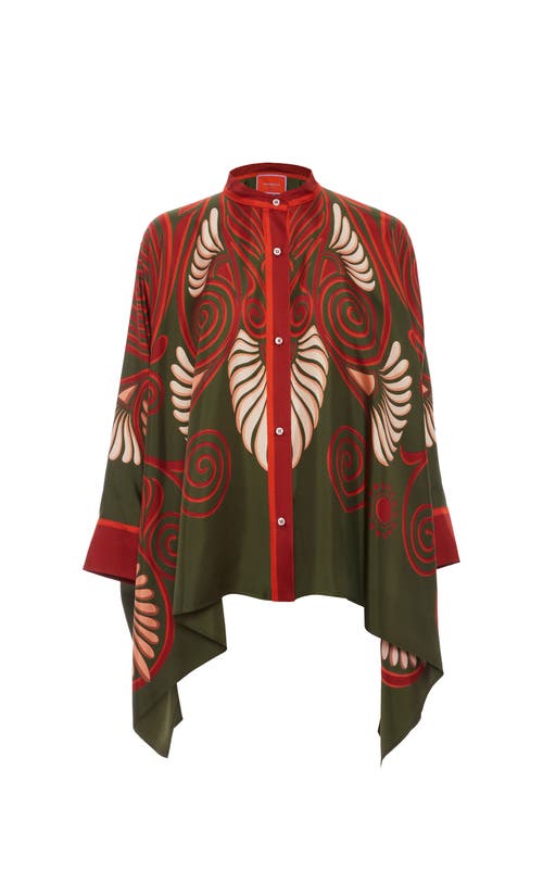 La Doublej Foulard Shirt In Multi