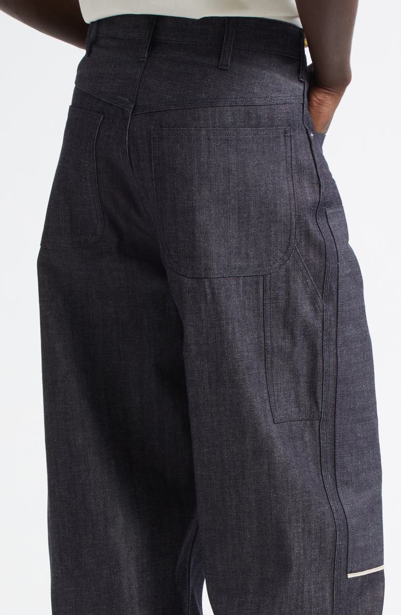 VISVIM Social Sculpture Carpenter Jeans, Alternate, color, Unwashed