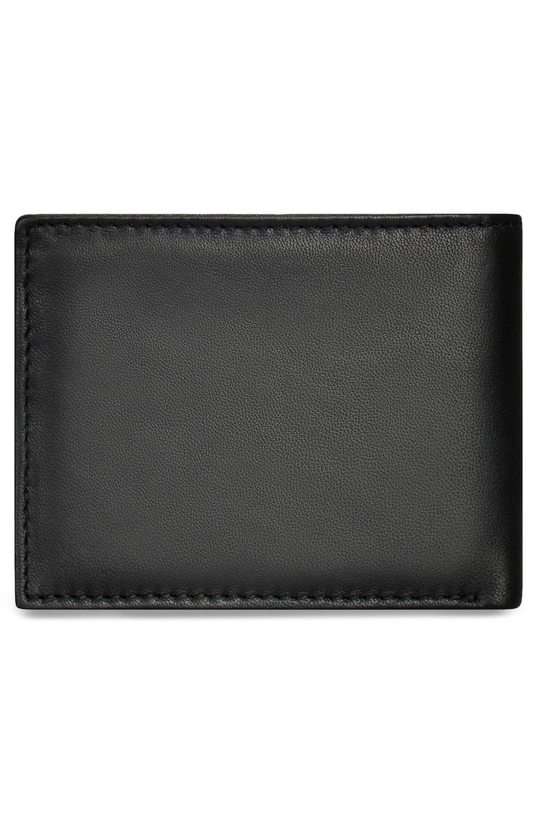 CHAMPS Classic Leather Bifold Wallet, Alternate, color, Black