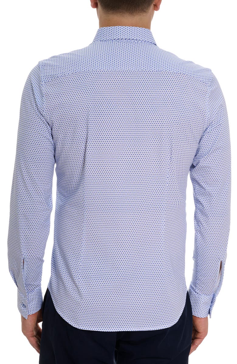 Robert Graham Brexton Knit Button-Up Shirt, Alternate, color,