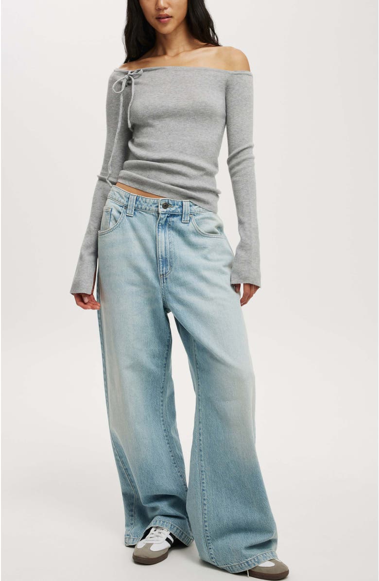 Cotton On Everfine Asymmetric Long Sleeve Sweater, Alternate, color,