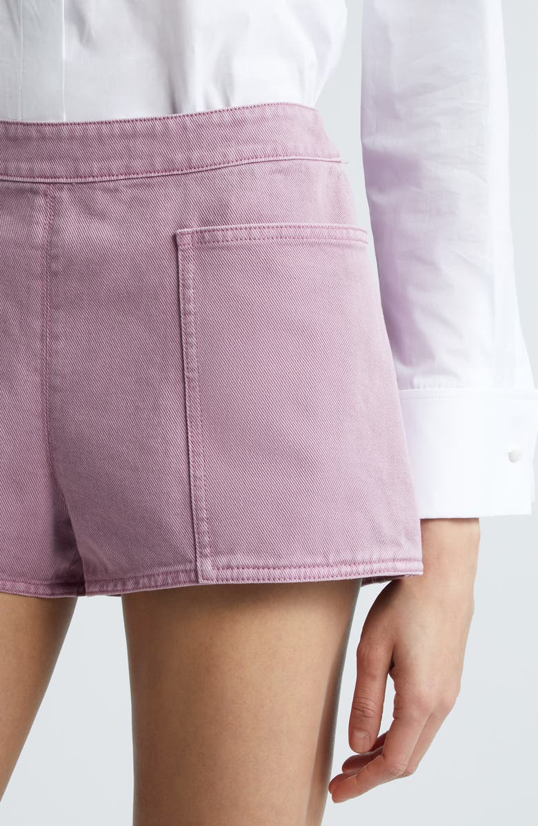 Max Mara Alibi Denim Shorts, Alternate, color, Wisteria