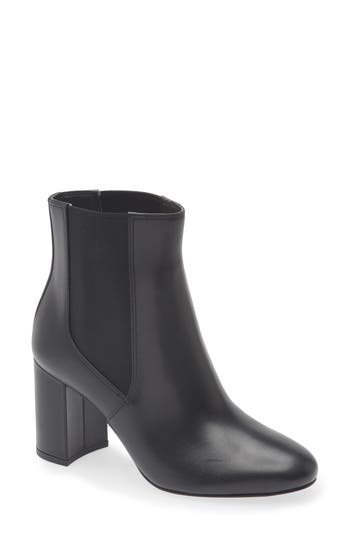 Stuart Weitzman Celina Chelsea Bootie In Black