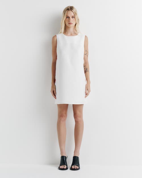 Romy Cherry Lips Shift Dress In White, Lips