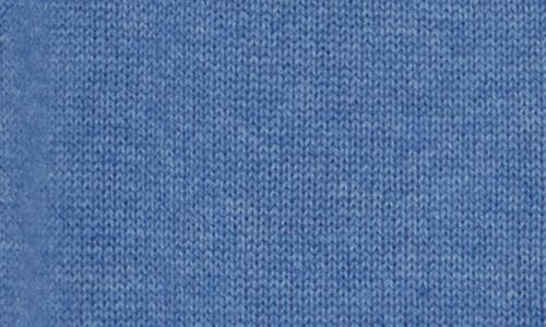 Sofia Cashmere Fair Isle Crewneck Sweater In Blue