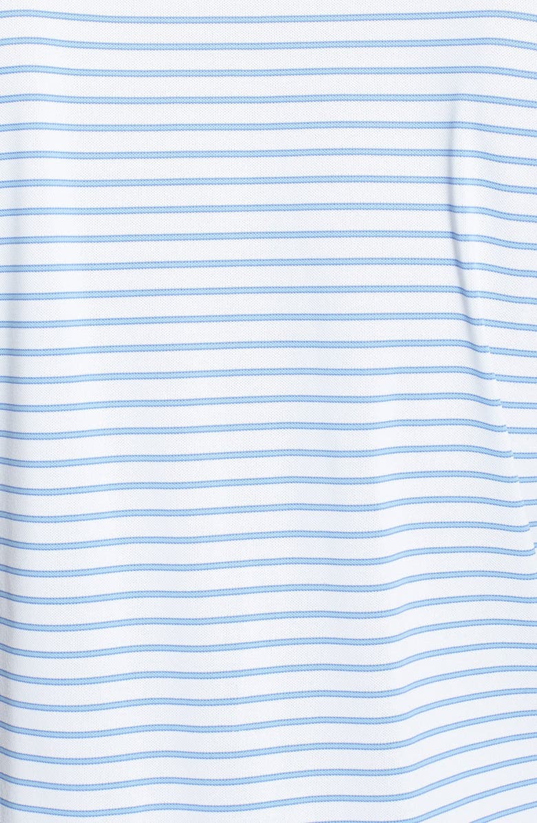Peter Millar 'Mulligan' Stripe Moisture Wicking Stretch Polo, Alternate, color, 