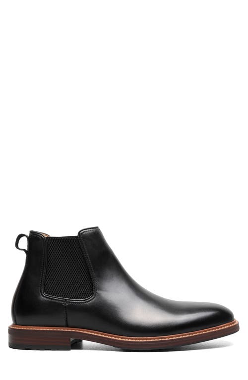 Florsheim Anthem Plain Toe Chelsea Boot In Black