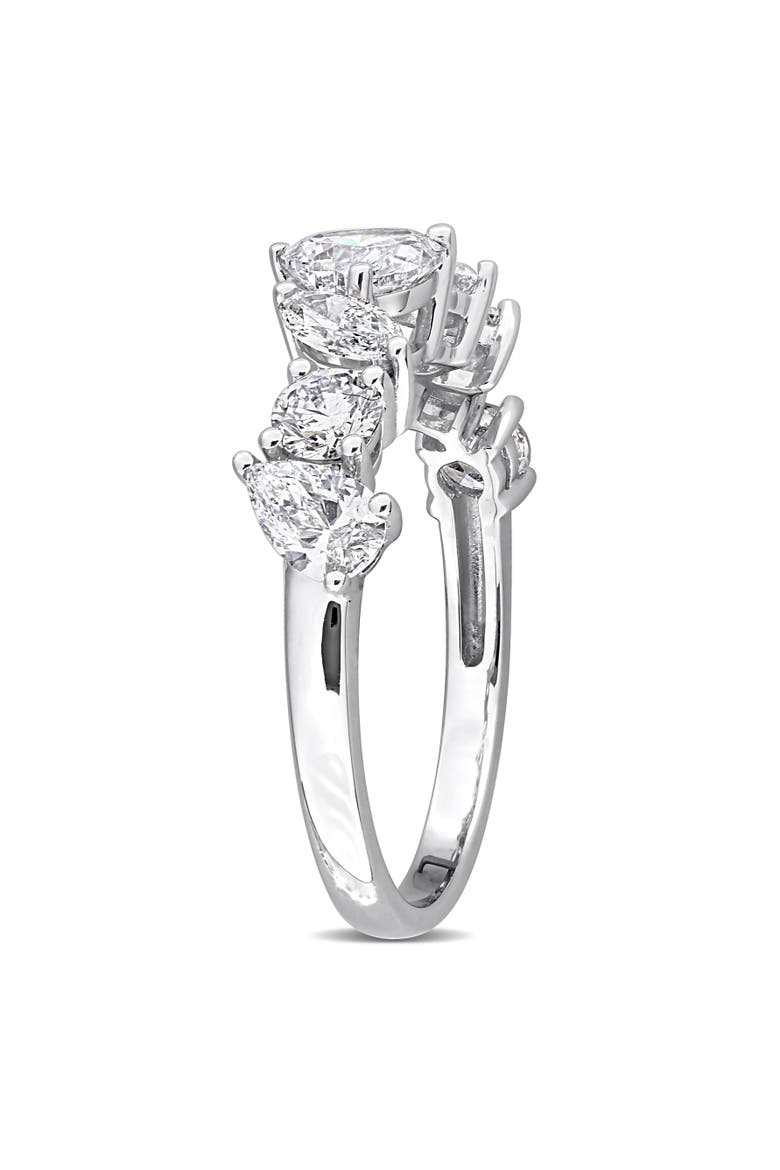Lab Grown Diamond Multi-Shape Ring 14k, Alternate, color, White Gold