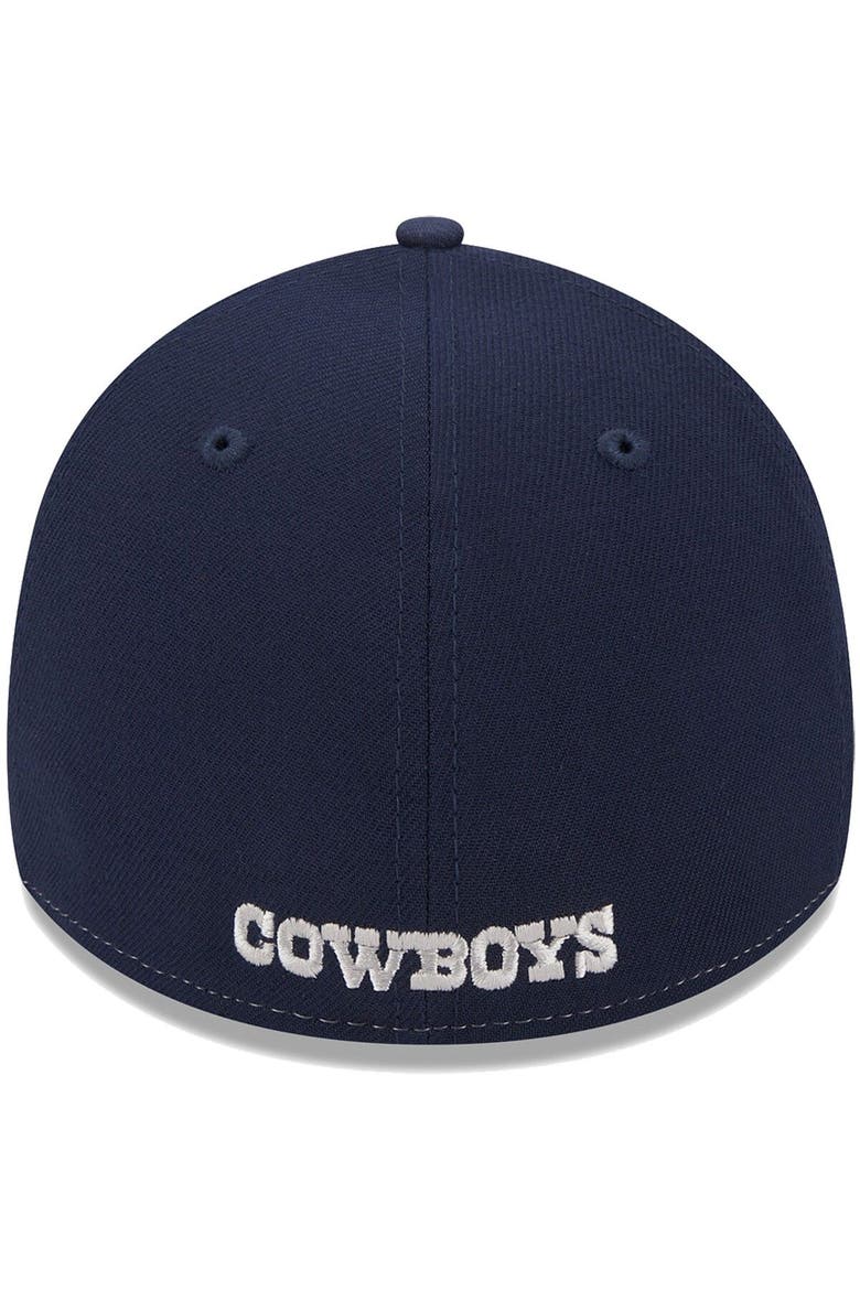 Men's New Era Gray Dallas Cowboys  Main 39THIRTY Flex Hat, Alternate, color, Gray