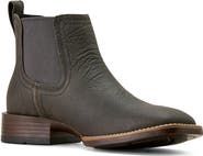 Ariat Booker Wide Square Toe Western Chelsea Boot
