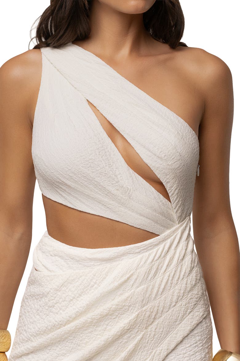 Starlit Nights Cutout Dress, Alternate, color, Ivory