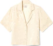 Brixton Floral Jacquard Camp Shirt