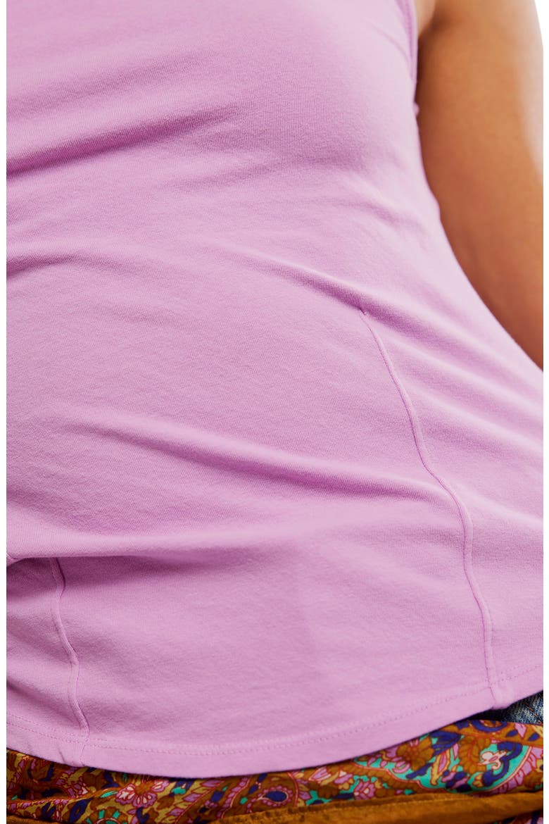 Iconic Boat Neck Tank, Alternate, color, BUBBLE TEA