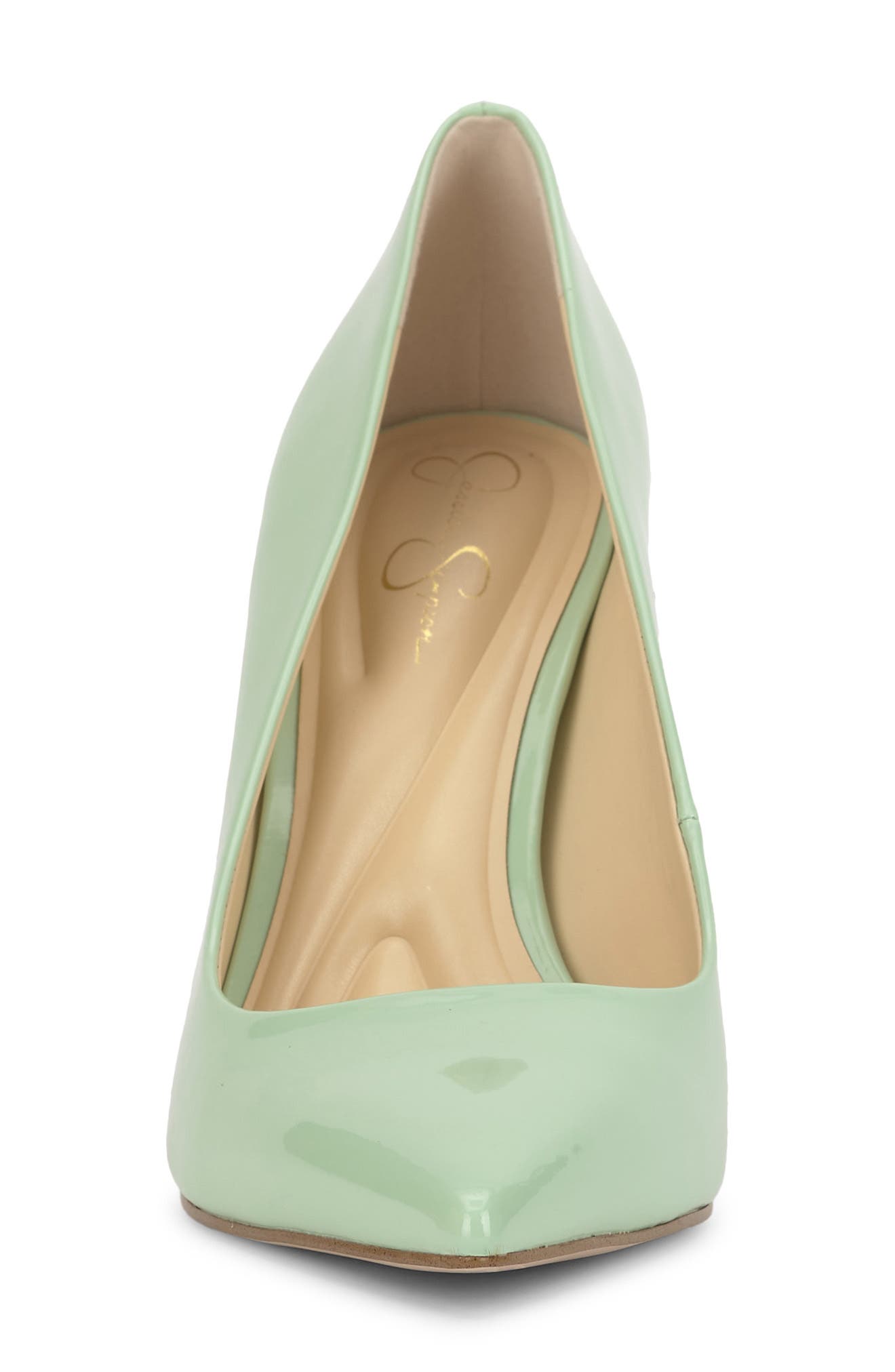 Omissia Pointed Toe Pump, Alternate, color, MINT SORBET