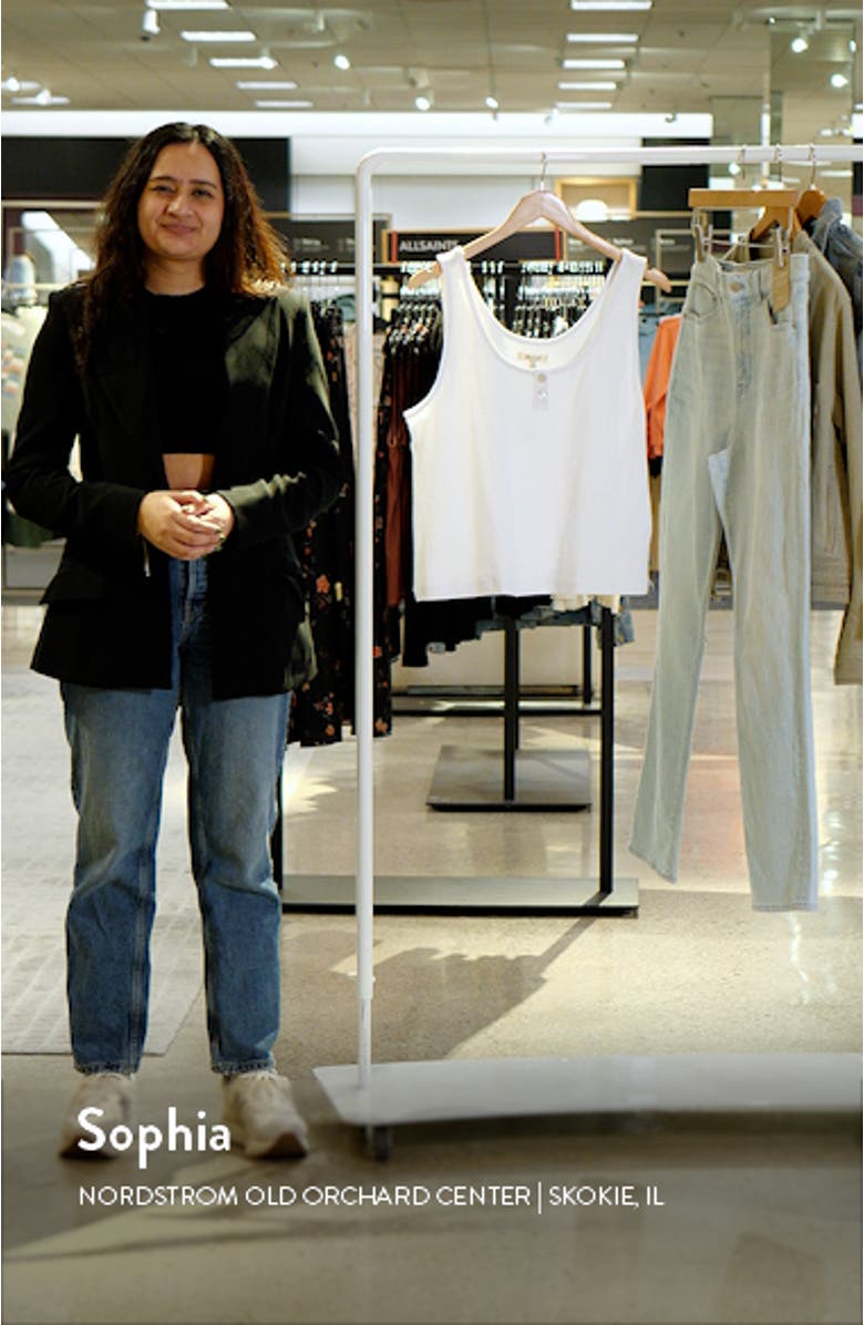 Pointelle Henley Tank, sales video thumbnail