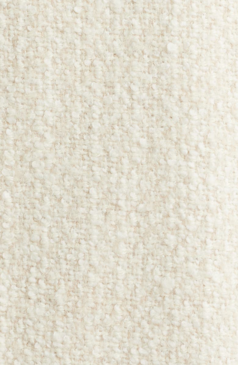 BOSS Cafiore Textured Wool Blend Jacket, Alternate, color, Soft Cream