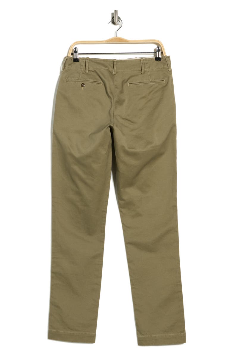 BUCK MASON Paperback Twill Slim Fit Pants, Alternate, color, Fatigue Green