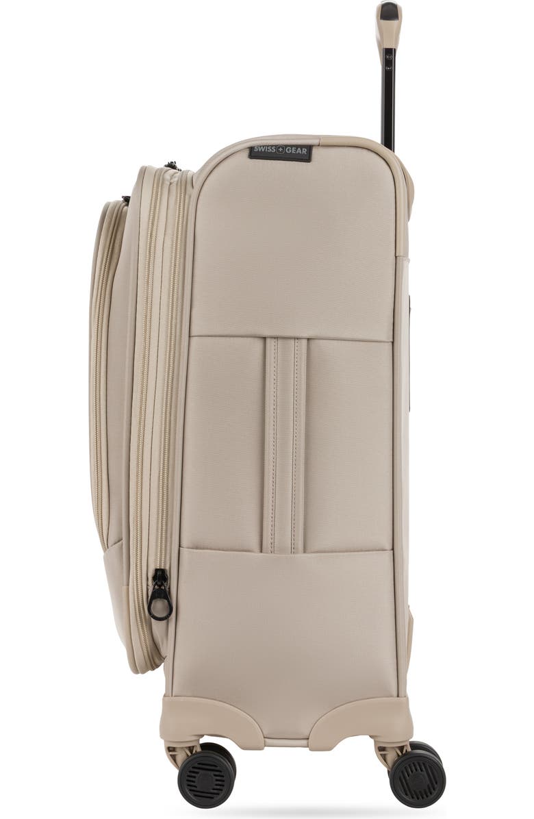 SWISSGEAR 21" Softside Carry-On Luggage, Alternate, color, Beige