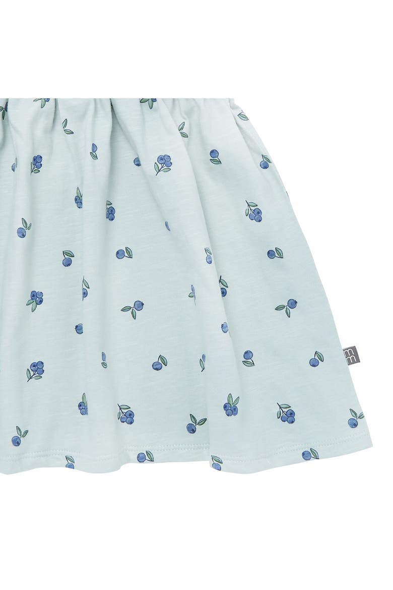 Bow Back Dress, Alternate, color, Blueberries