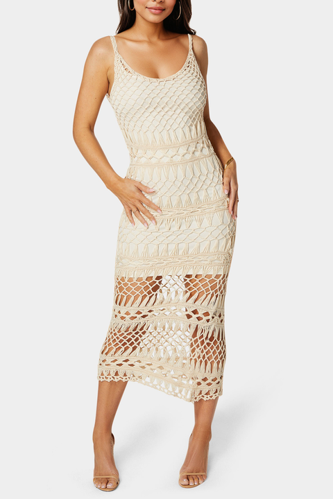 Geo Crochet Tank Maxi