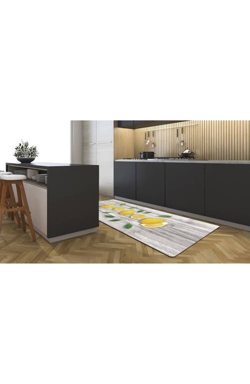 J&v Textiles J And V Textiles 20" X 55" Anti Fatigue Kitchen Mat In Multi
