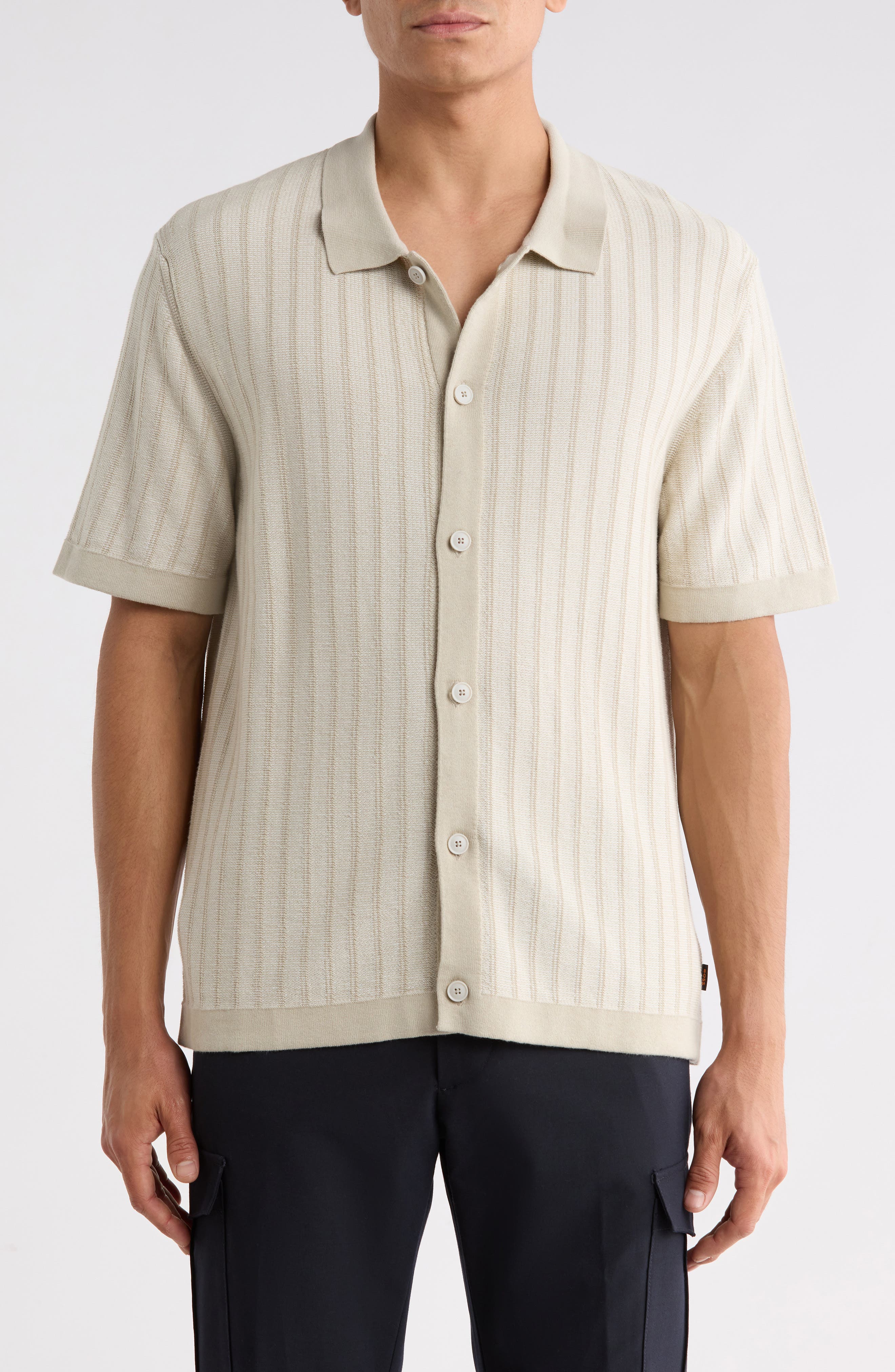 Kodd Stripe Cotton Polo