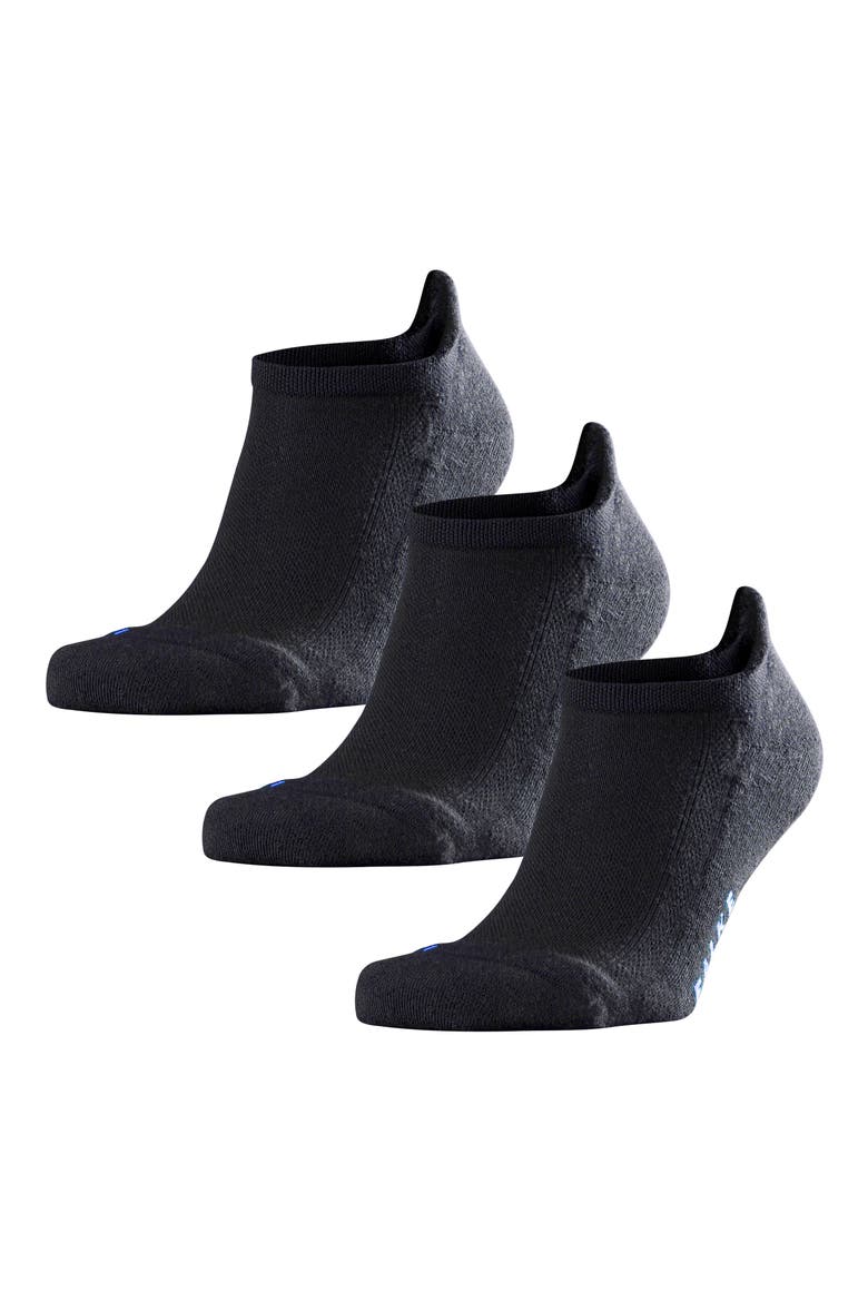 3-Pack Cool Kick Tab Socks, Main, color, BLACK