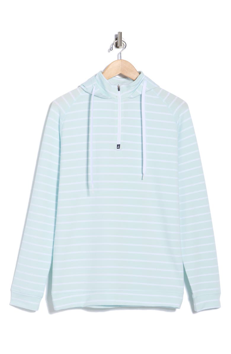 Swannies Dalton Quarter Zip Hoodie, Alternate, color, Blue-Hze