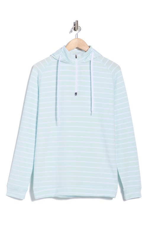 Swannies Dalton Quarter Zip Hoodie In Blue