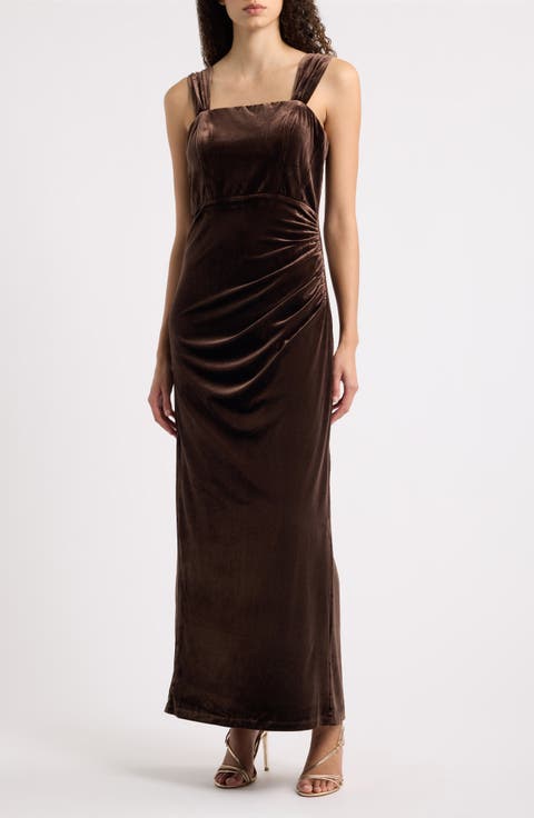 Velvet Maxi Dress
